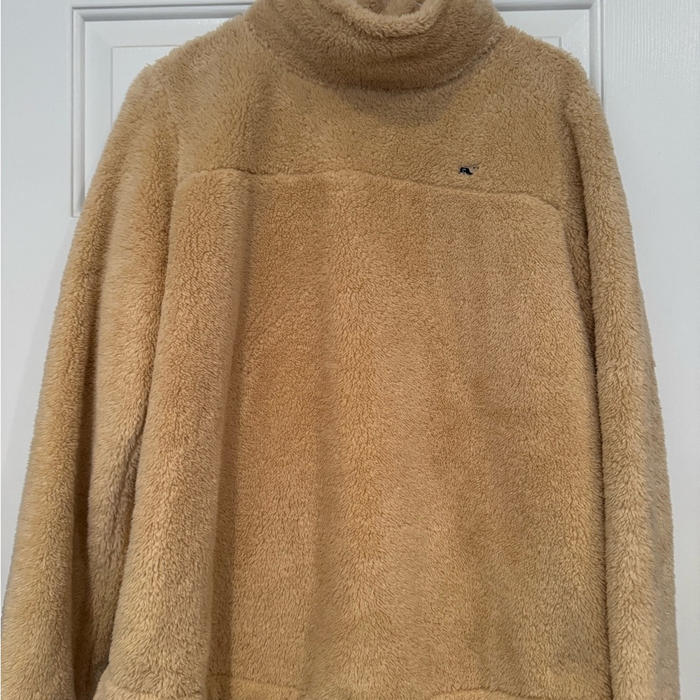 Vineyard Vines Tan Fleece Sweatshirt